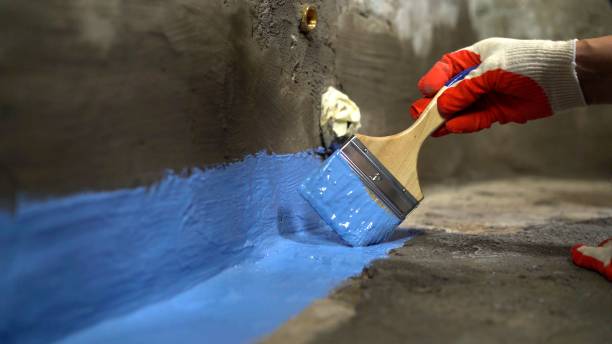 SJ Waterproofing Pros commercial waterproofing team near Elmont, NY